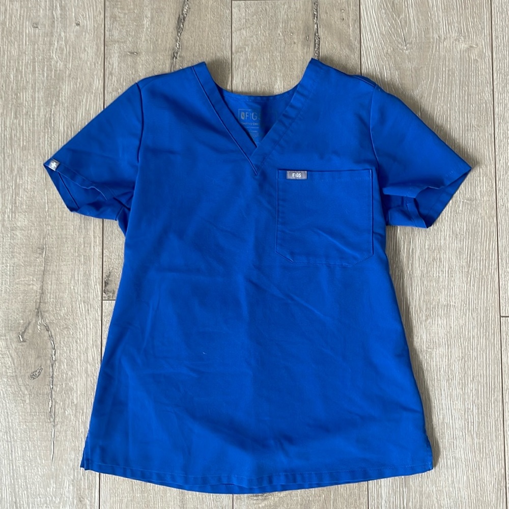 Figs XS one pocket scrub top